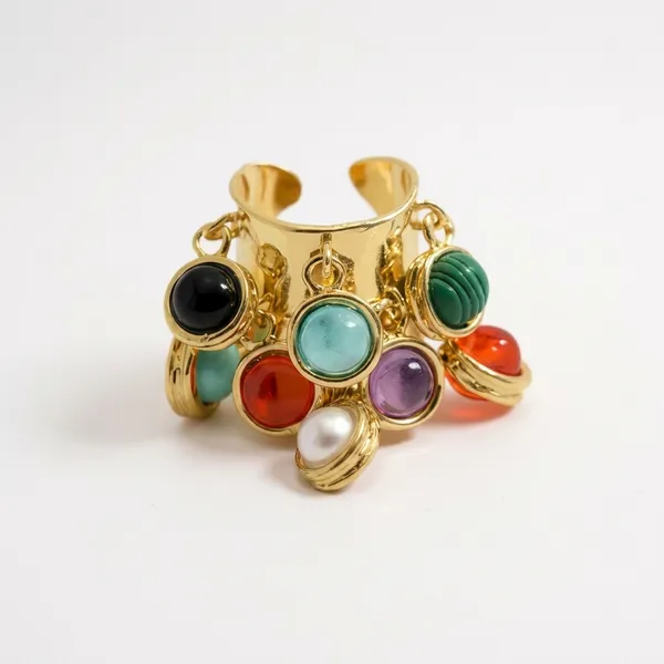 Multicolour_Stainless_Steel_Rainbow_Statement_Ring_For_Women