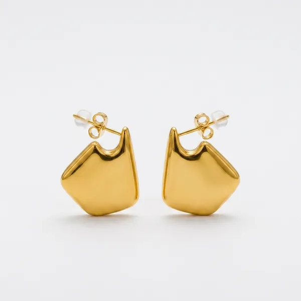 Gold_Abstract_Sculptural_Stud_Earrings_for_Women