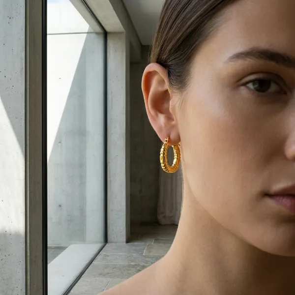 Gold_Beaded_Chunky_Hoop_Earrings_for_Women