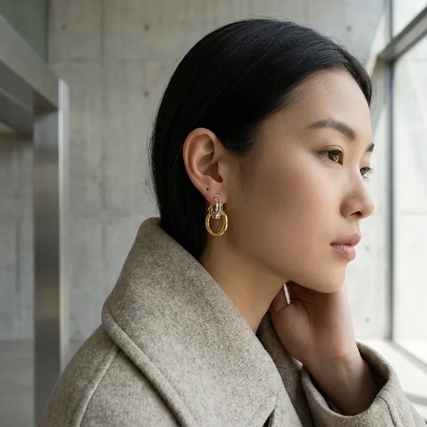Gold_Crystal_Double_Hoop_Earrings_for_Women