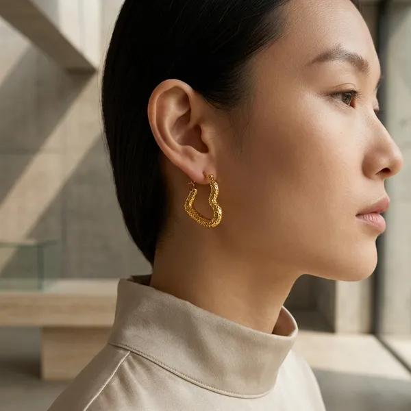 Gold_Hammered_Heart_Hoop_Earrings_for_Women