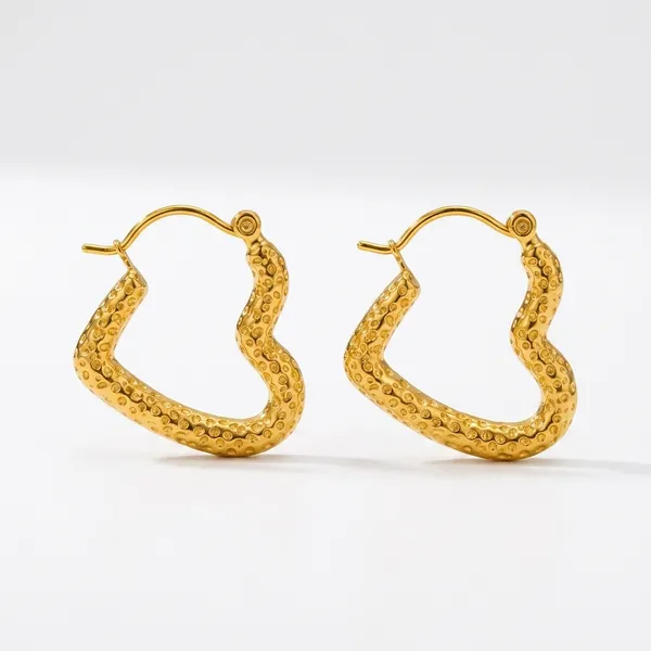Gold_Hammered_Heart_Hoop_Earrings_for_Women
