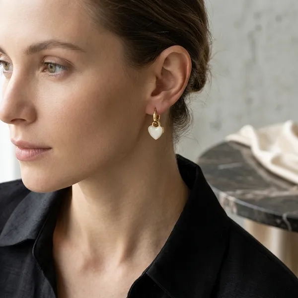 Gold_White_Enamel_Heart_Charm_Hoop_Earrings_for_Women