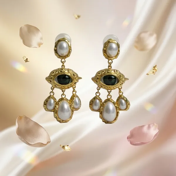 Gold_Stainless_Steel_Evil_Eye_Pearl_Drop_Earrings_For_Women