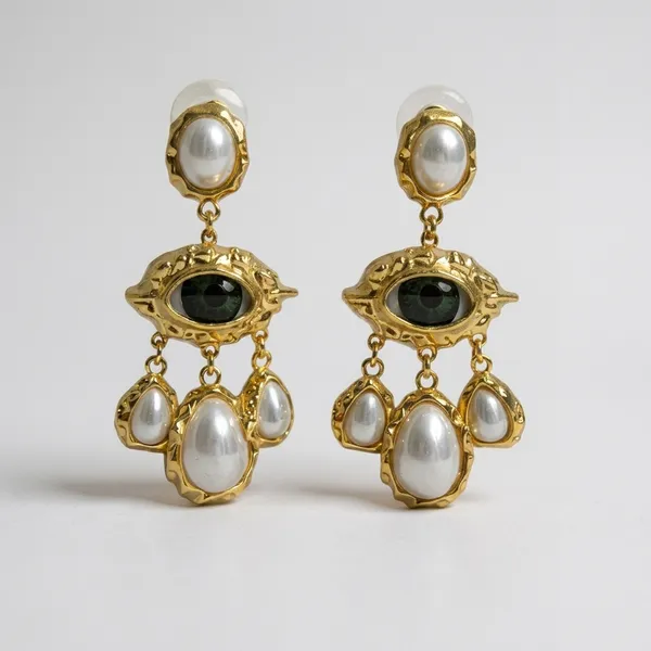 Gold_Stainless_Steel_Evil_Eye_Pearl_Drop_Earrings_For_Women