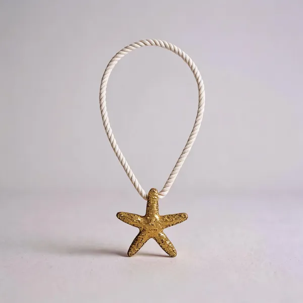 Gold_Electroplated_Star_Pendant_Rope_Cord_Necklace_For_Women