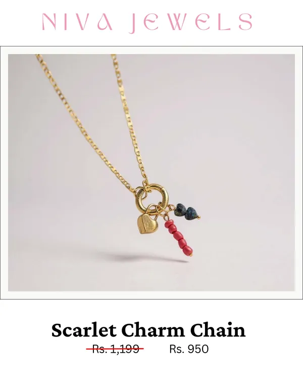 Gold_Stainless_Steel_Heart_Charm_Necklace_For_Women