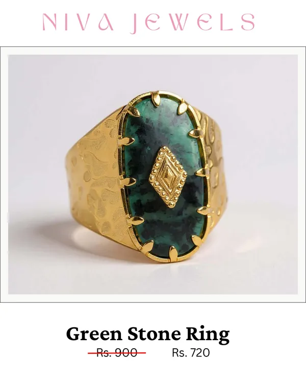 Gold_Green_Stainless_Steel_Signet_Ring_For_Men