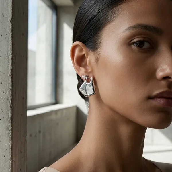 Silver_Abstract_Sculptural_Stud_Earrings_for_Women