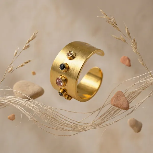 Gold_Stainless_Steel_Multistone_Wide_Band_Ring_For_Women