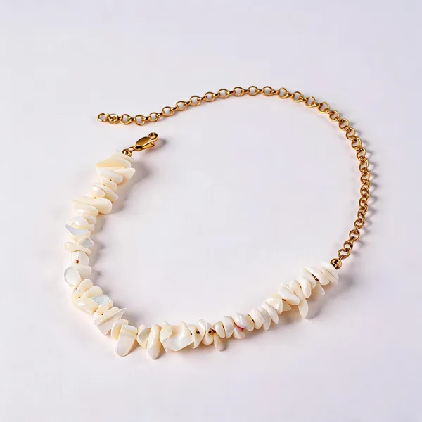Gold_White_Electroplated_Pearl_Bead_Chain_Necklace_For_Women