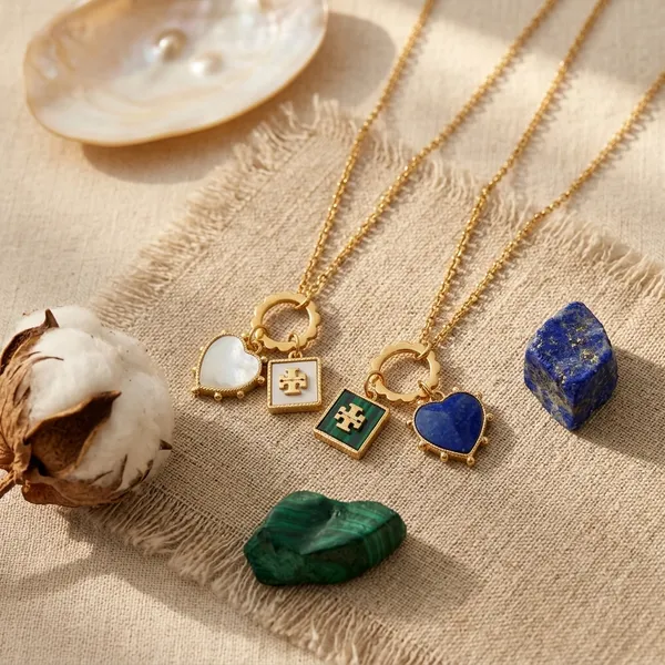 Gold_Electroplated_Heart_Square_Charm_Layered_Necklace_Set_For_Women_Pack_Of_2