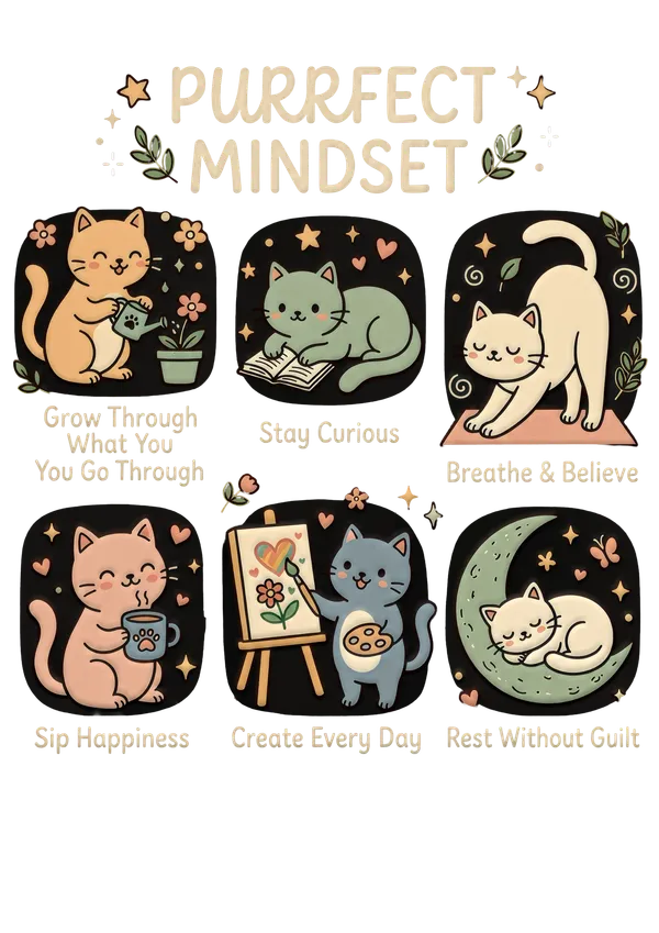 Cat_Inspirational_Quote_Wall_Art_Set