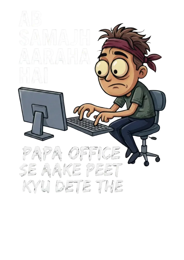 Hindi_Office_Humour_Cartoon_Graphic