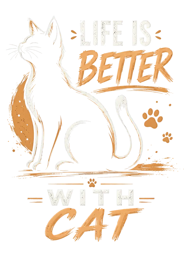 Life_Is_Better_With_Cat_Wall_Art