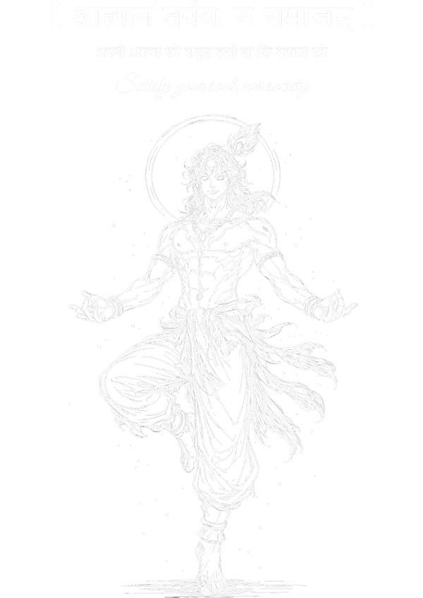 Monochrome_Devotional_Goddess_Line_Art_Wall_Poster