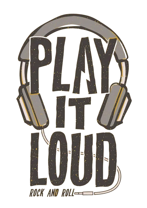 Play_It_Loud_Headphone_Decorative_Artwork