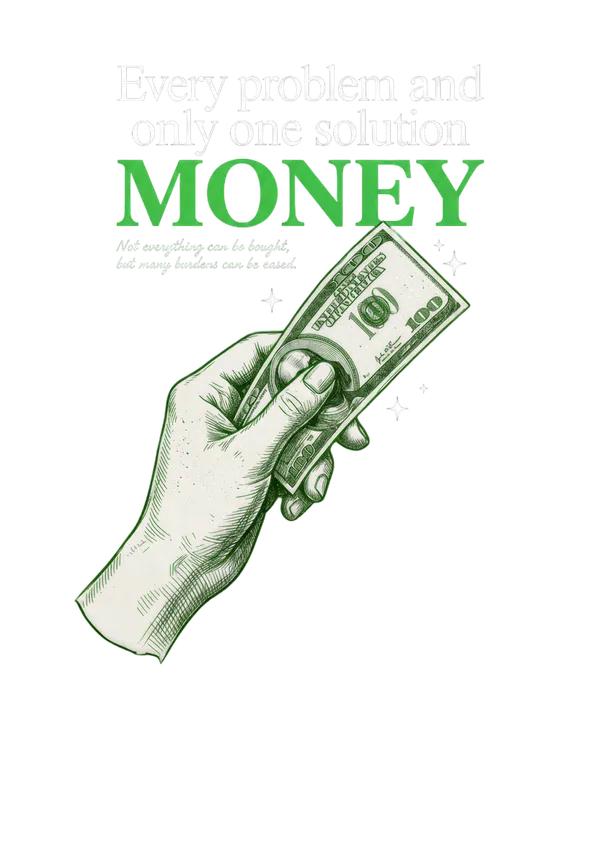 Money_Quote_Illustrated_Wall_Poster