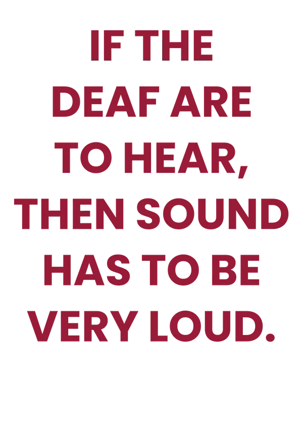 If_The_Deaf_Are_To_Hear_Typography_Wall_Poster