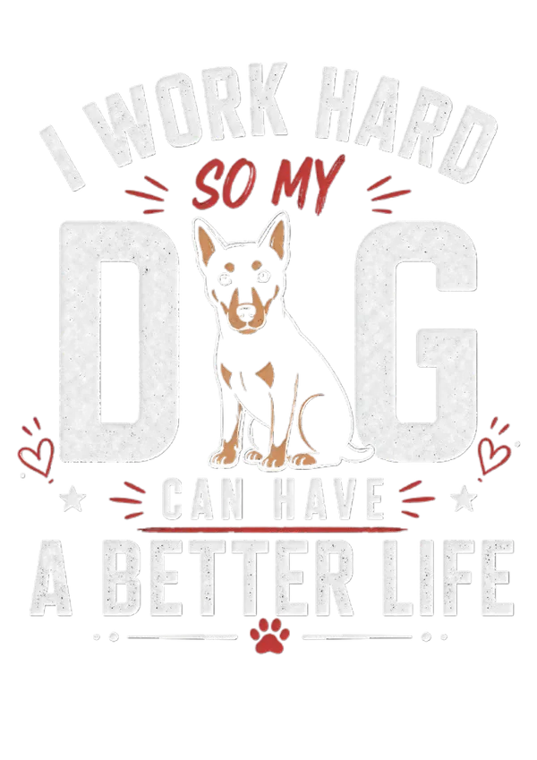 White_Graphic_Print_T-Shirt_for_Dog_Lovers
