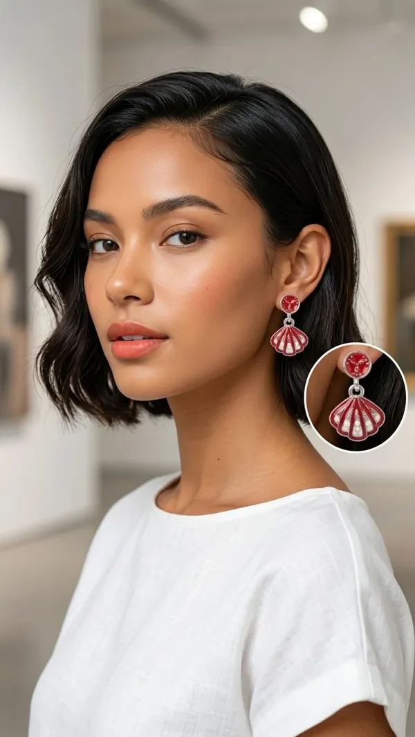 DealAddaa_Gold_Plated_Red_Enamel_Petal_Drop_Earrings_for_Women_&_Girls_|_Lightweight_Designer_Dangle_Earrings_|_Party,_Casual_&_Festive_Wear
