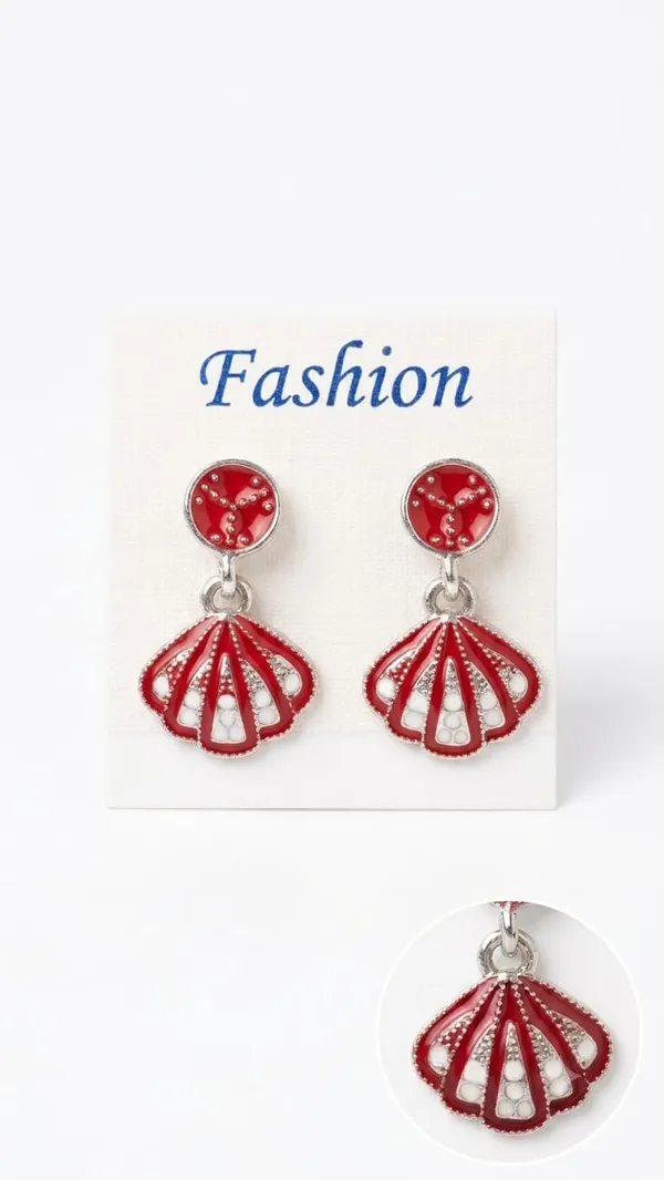 DealAddaa_Gold_Plated_Red_Enamel_Petal_Drop_Earrings_for_Women_&_Girls_|_Lightweight_Designer_Dangle_Earrings_|_Party,_Casual_&_Festive_Wear