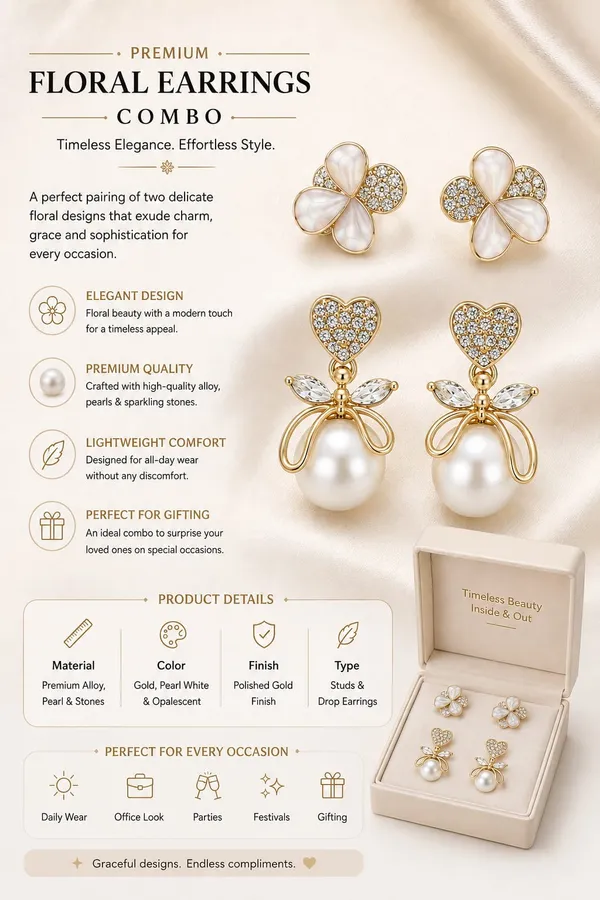 Premium_Floral_Earrings_Combo