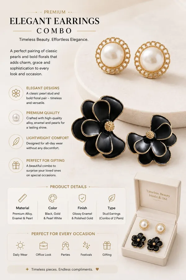 Premium_Half_Cut_Elegant_Earrings_Combo