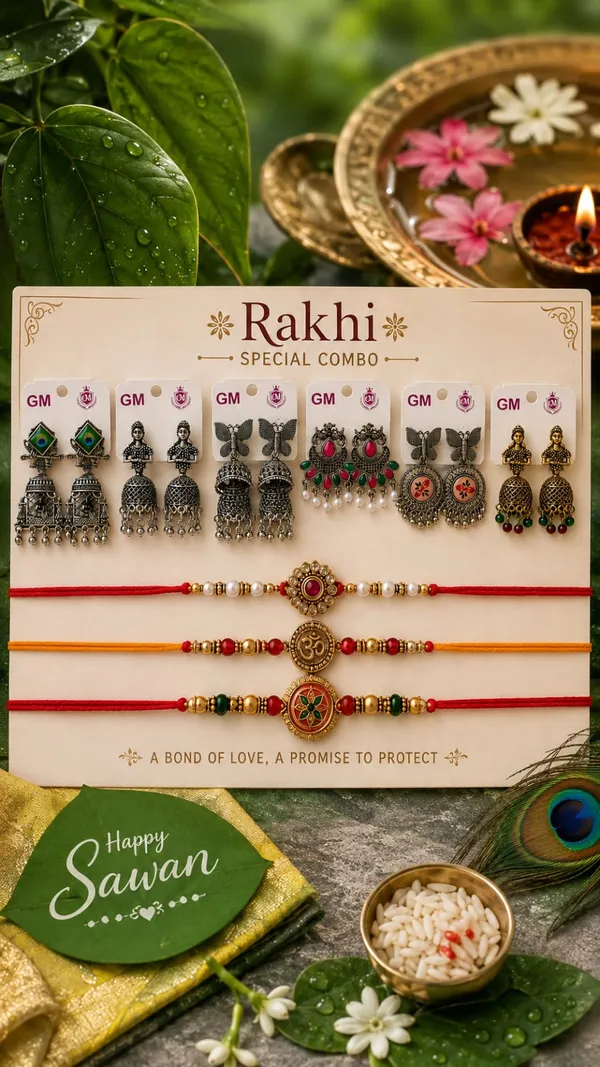 Rakhi_Earring_Combo_of_5