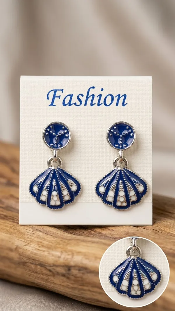 DealAddaa_Gold_Plated_Blue_Enamel_Petal_Drop_Earrings_for_Women_&_Girls_|_Lightweight_Designer_Dangle_Earrings_|_Party,_Casual_&_Festive_Wear