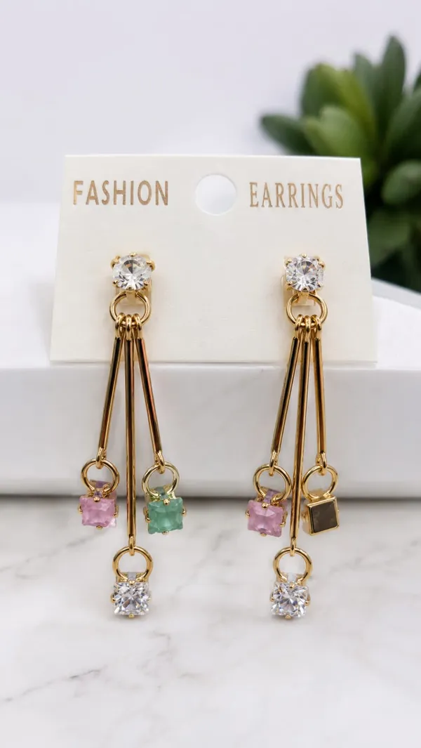 DealAddaa_Rose_Gold_Plated_Grey_Pearl_Tassel_Drop_Earrings_for_Women_&_Girls_|_Elegant_Party_&_Wedding_Wear_Earrings