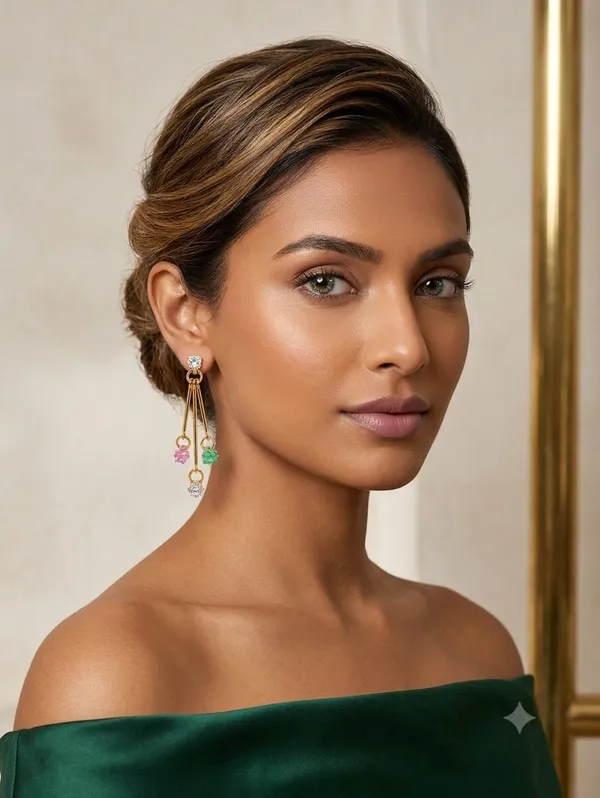 DealAddaa_Rose_Gold_Plated_Grey_Pearl_Tassel_Drop_Earrings_for_Women_&_Girls_|_Elegant_Party_&_Wedding_Wear_Earrings