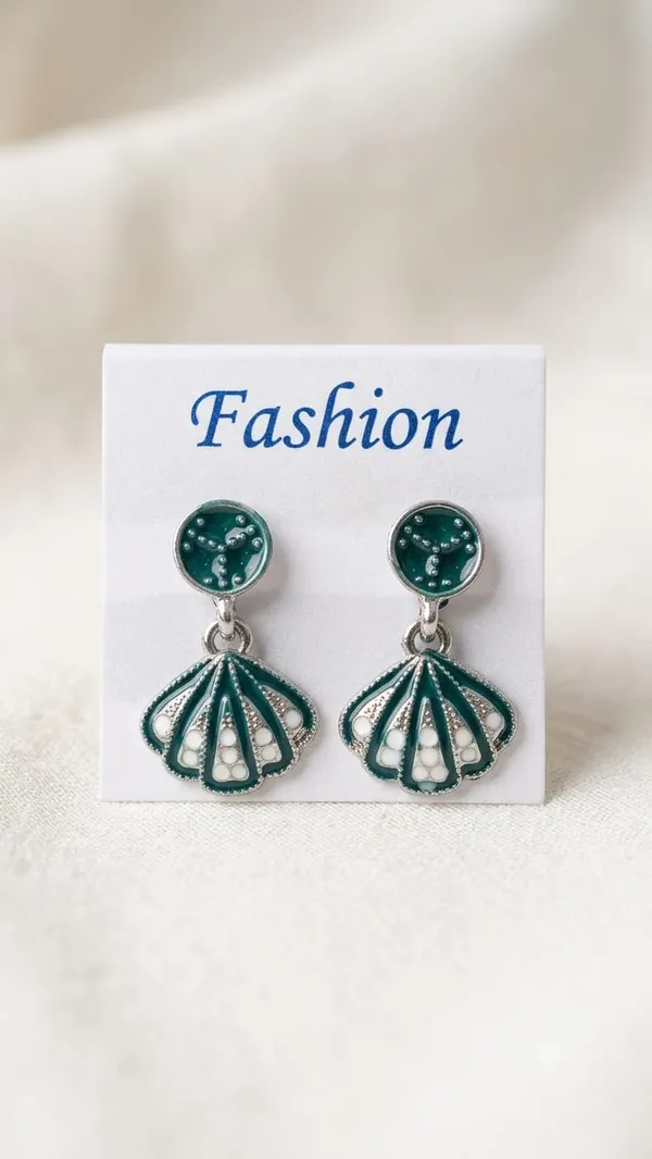 DealAddaa_Gold_Plated_Green_Enamel_Petal_Drop_Earrings_for_Women_&_Girls_|_Lightweight_Designer_Dangle_Earrings_|_Party,_Casual_&_Festive_Wear