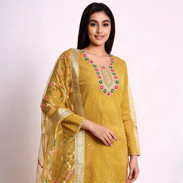 Cotton_Ethnic_Solid_Yellow_Suit_Material