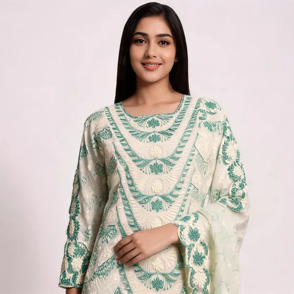 White_Chanderi_Embroidered_Geometric_Suit_Material_For_Women