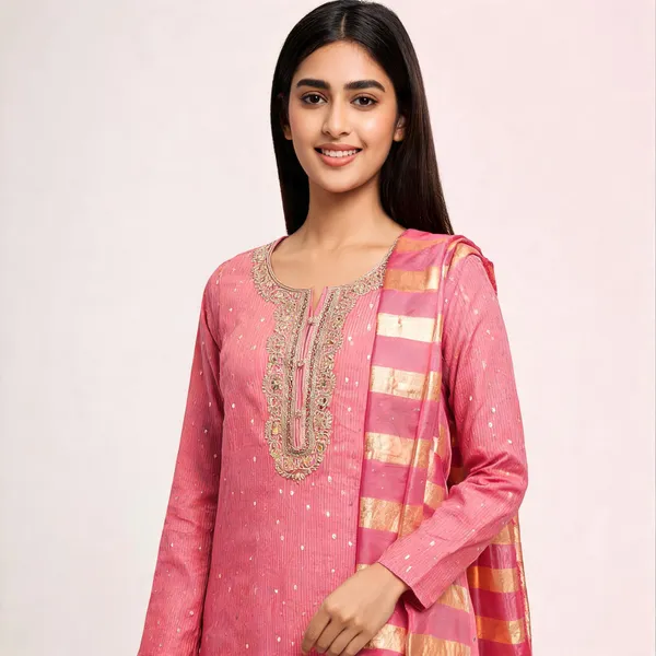 Cotton_Ethnic_Solid_Pink_Suit_Material