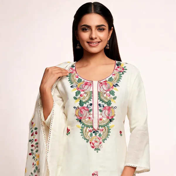 Chanderi_Festive_Floral_Embroidered_White_Suit_Material