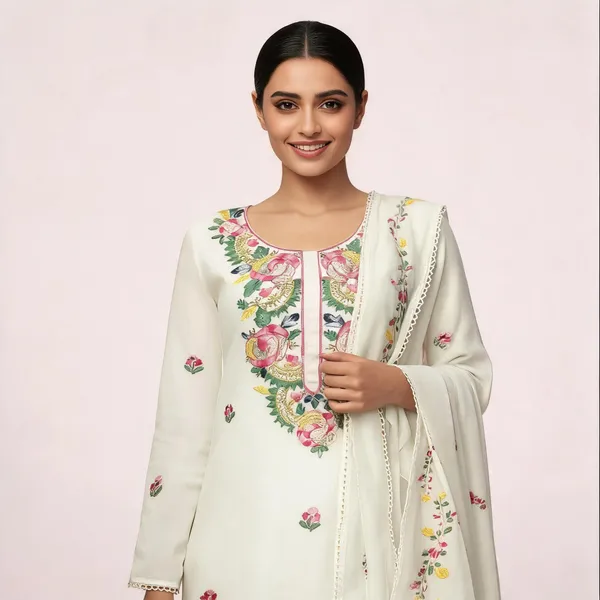 Chanderi_Festive_Floral_Embroidered_White_Suit_Material