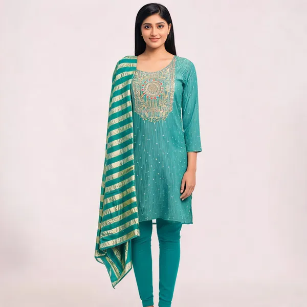 Blue_Cotton_Embroidered_Unstitched_Salwar_Suit_Material_For_Women