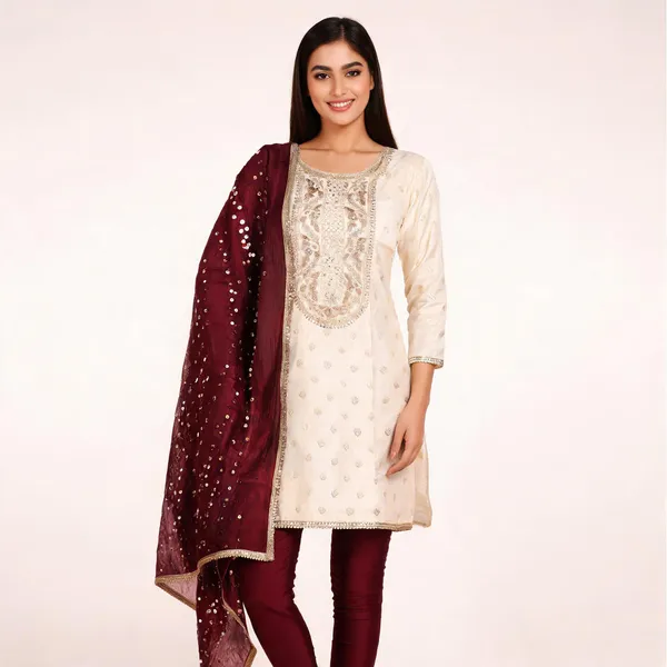 Pure_Silk_Festive_Solid_Kurta_And_Churidar_Suit_Material