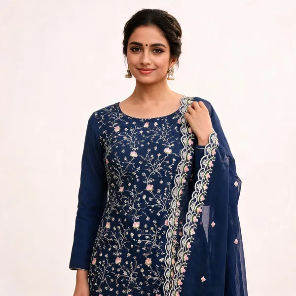 Silk_Festive_Floral_Embroidered_Blue_Suit_Material