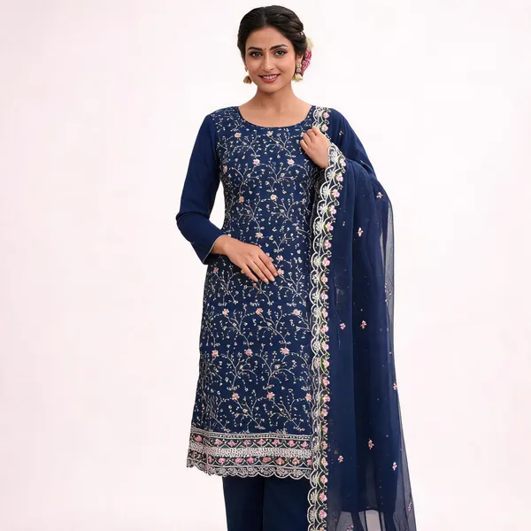 Silk_Festive_Floral_Embroidered_Blue_Suit_Material