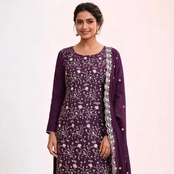 Silk_Festive_Floral_Embroidered_Purple_Suit_Material