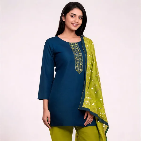 Silk_Festive_Embroidered_Teal_Blue_Suit_Material