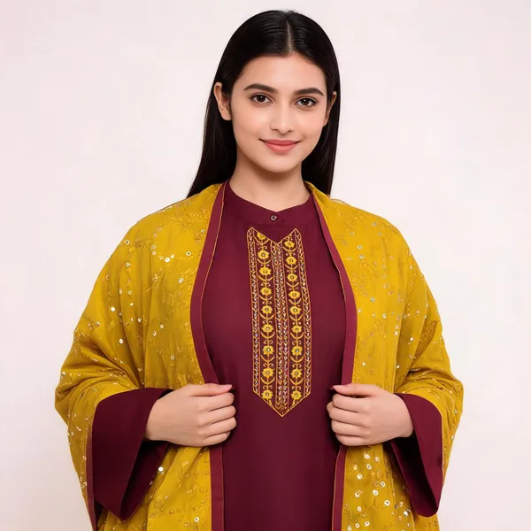 Silk_Festive_Embroidered_Maroon_Suit_Material