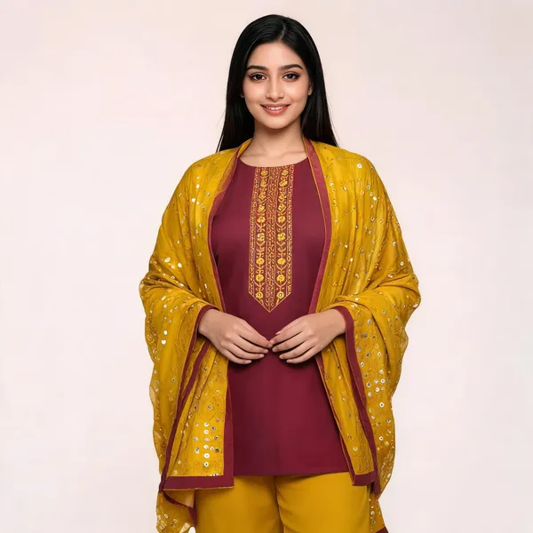 Silk_Festive_Embroidered_Maroon_Suit_Material