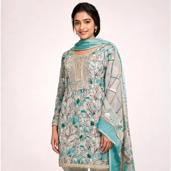 Blue_Silk_Floral_Embroidered_Unstitched_Suit_Material_For_Women