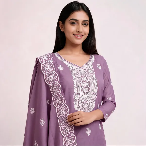 Pink_Cotton_Floral_Embroidered_Unstitched_Suit_Material_For_Women