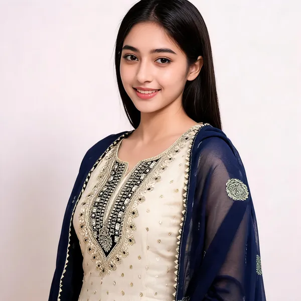 Blue_Silk_Embroidered_Unstitched_Ethnic_Suit_Material_For_Women