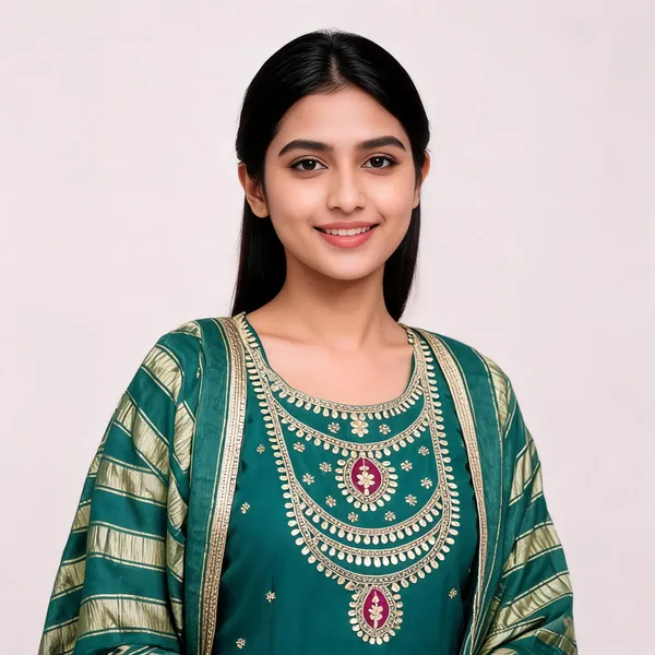 Silk_Festive_Embroidered_Green_Suit_Material